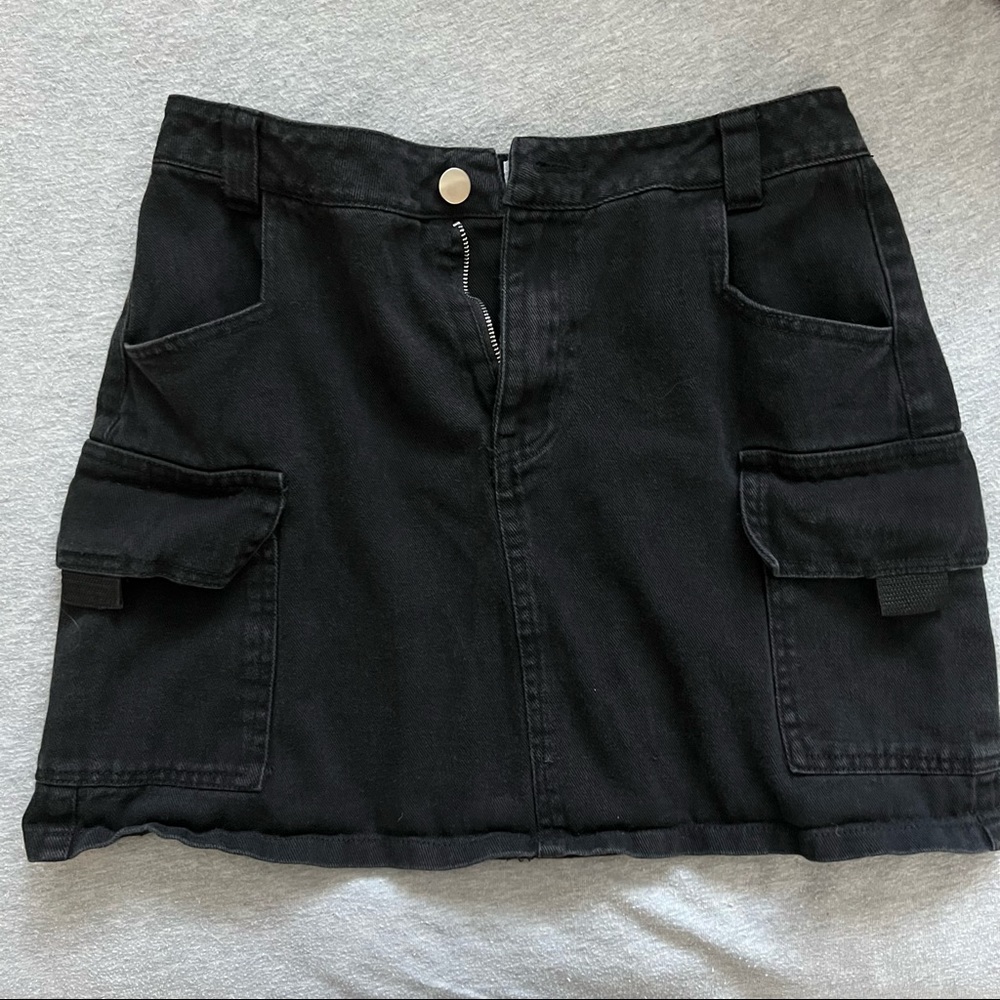 Princess Polly Black Mini Skirt